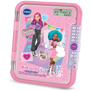 Vtech Kidisecrets 365 Mein geheimes Audiotagebuch, Spanische Version - Pink - One Size