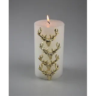 AM Design Dekoobjekt »Kerzenständer, aus Aluminium« 4er Box, Breite ca. 4 cm