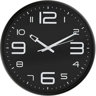 wall-art Wanduhr Modern Ø 38,5 cm Schwarz