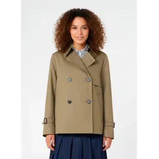 Weekend Max Mara für Damen. 2615021051600 Wkdbiglia grünlich-braune Gabardine (46), Lässig, Baumwolle