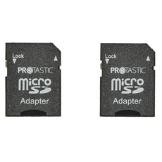 PROtastic® MicroSD > SD-Adapterkarte, volle Größe, 2 Stück