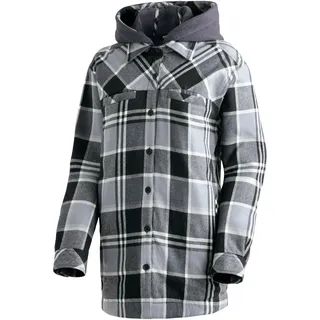 Maier Sports Flanellbluse »Camquadri W« wattiertes Damen Hemd im klassischen Karo-Look