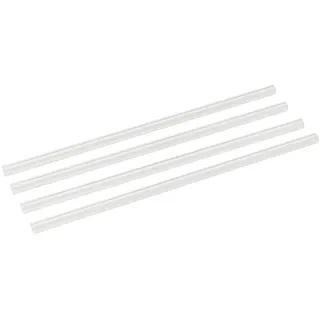 FACKELMANN FMprofessional Glas-Trinkhalme Ø8x220 mm, Mehrweg-Trinkhalme aus Glas, wiederverwendbare Strohhalme, nachhaltige Trinkröhrchen, umweltfreundliche Getränkehalme, Menge: 1 x 30 Stück