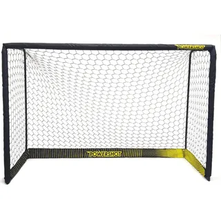 Fußballtor aus schwarzem Stahl - 5 x 2m - Schwarz