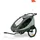 2in1 Bike Trailer und Buggy dark green