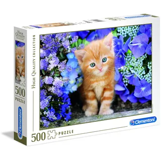 CLEMENTONI Katze im Blumenmeer