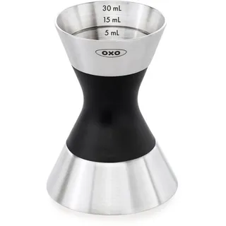 Oxo Good Grips Barmaß »Cocktail Messbecher« Edelstahl 1 Stk. tlg. aus Edelstahl, schwarz