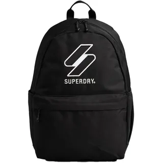 Superdry Code Essential Montana Rucksack - Black / Black - One Size