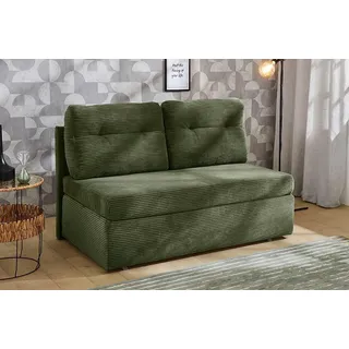 Jockenhöfer Schlafcouch Polyester 2-Sitzer Grün