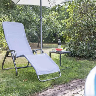 Siena Garden Bito Klappliege 139 x 72 x 118 cm Blau