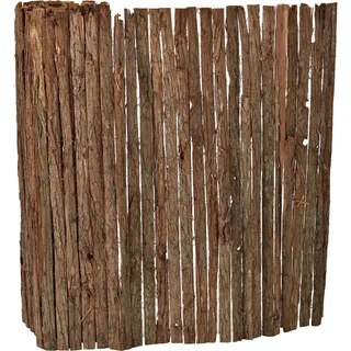 casa.pro Balkonverkleidung Rindenmatte Zamora 150 x 500 cm Braun Holz