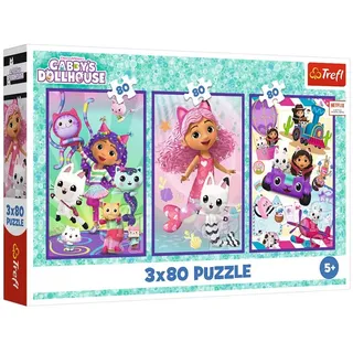 Trefl Trefl: Gabys bunte Tage Puzzle – 3 in 1