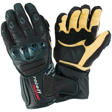 roleff Motorradhandschuhe »RO 69«, winddicht, schwarz