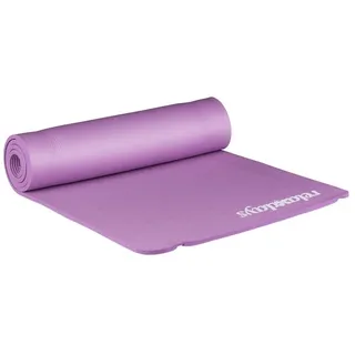 Relaxdays Yogamatte violett 60,0 x 180,0 x 1,0 cm