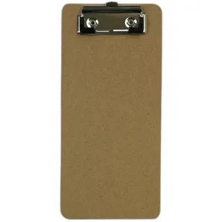 Schlankes Holz-Klemmbrett von Janrax – geeignet für A6-Papier