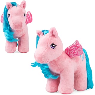 40-Jähriges Jubiläum Plüschtier Feuerfunke, My Little Pony, Basic Fun, 35331, Retro-Pferde-Geschenke für Mädchen und Jungen, sammelbares Vintage-Pferde-Spielzeug für Kinder, Einhorn-Stofftiere für Jungen und Mädchen ab 3 Jahren