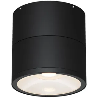 LED Deckenspot Außen Rund Ø 9 cm IP54 Schwenkbar Grau 3000 K Deckenleuchte