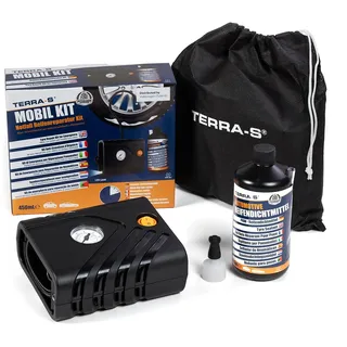 Volkswagen Original VW Reifenreparatur-Set Reifendichtmittel 450ml Luftkompressor 5H0071211A