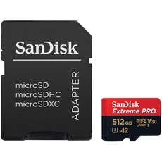 Bild Extreme Pro microSDXC UHS-I V30 + SD-Adapter 512 GB