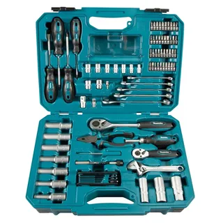 Makita Werkzeugkoffer 87-tlg. blau