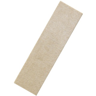 supersliders wiederverwendbar Filz Möbelgleiter für harte Oberflächen (4 Stück) – 2–1/5,1 cm X 9, Rechteck supersliders, beige, 4703795N