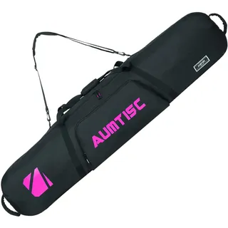 AUMTISC Snowboardtaschen Boardtaschen Skitasche Skiausrüstung Snowboardaufbewahrung Snowboard-Reisetasche Gepolsterte Skitasche Skiausrüstung Skireisetasche Länge In Rot-155cm