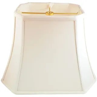 Royal Designs Eck-Lampenschirm, rechteckig, Weiß, 17,8 x 25,4 cm