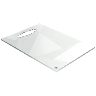 NOBO Desktop-Notiztafel A4 mit Griffloch Durchsichtig