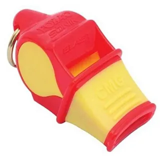 Fox 40 Sonik Blast CMG Pfeife, rot/gelb
