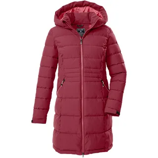 killtec Damen Steppparka/Funktionsparka mit Kapuze KOW 11 WMN QLTD PRK, bordeaux, 50, 43303-000