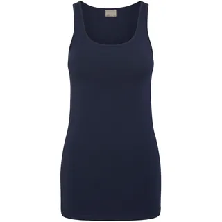 VERO MODA Damen Tank Top VMMaxi My Soft Long Basic Damentop 10185110 Black iris L