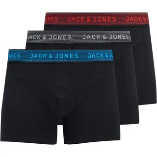 Jack & Jones Junior »JACWAISTBAND TRUNKS 3 PAC« Packung, 3 Stk., grau