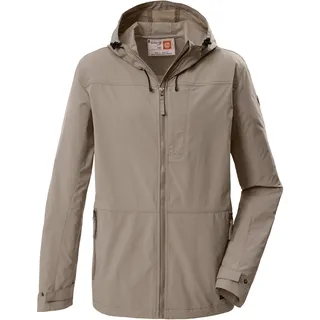 Funktionsjacke "GS 15 MN JCKT", Herren, Gr. XXL, sand, Obermaterial: 100% Polyester;Futter: 80% Polyester, 20% Baumwolle, G.I.G.A. DX BY KILLTEC, Jacken Funktionsjacke, Schnelltrocknende, feuchtigkeitstransportierende Sommerjacke