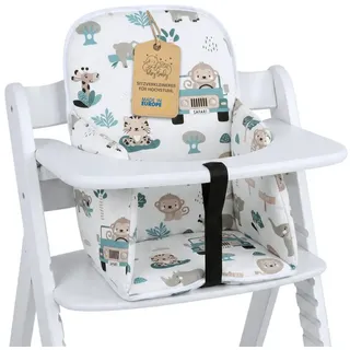 Totsy Baby Sitzverkleinerer für Hochstuhl Baby Sitzkissen Stuhl - Kinder Sitzauflage für Hauck und Stokke Kinderhochstuhl High Chair Cover für Kinderstuhl Babystuhl und Hochstühle Afrika