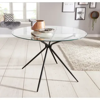 OTTO home Silvi Ø 110 cm schwarz