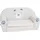 Kindersofa Bär Paul 77 x 34 x 42 cm weiß