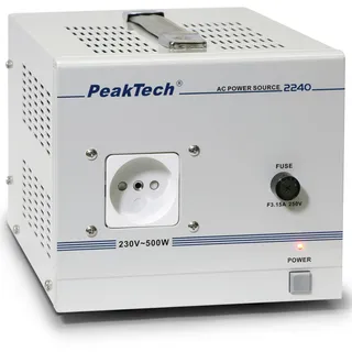 Peaktech P 2240 Trenntransformator Transformator