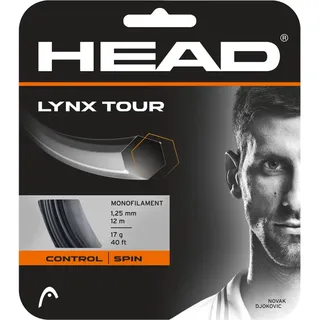 Head Lynx Tour Tennis-Saite, Schwarz, 1.20 Mm / 18 g