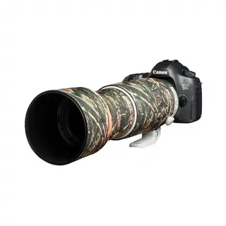 EasyCover Lens Oak Objektivschutz für Canon EF 100-400mm F4.5-5.6L IS II USM wald-camouflage