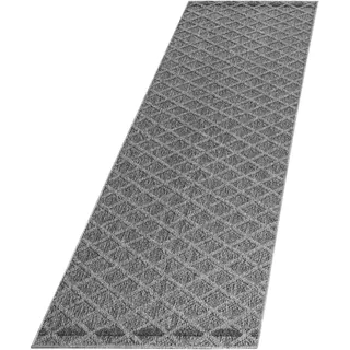 Ayyildiz Outdoorteppich "PATARA Grau ca. 80x250cm