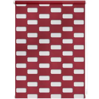 Lichtblick Doppelrollo Arena 90 x 150 cm bordeaux