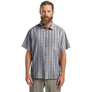 Jack Wolfskin Herren Meseta Shirt Hemd, Check Stark White, S EU