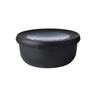 Mepal Frischhaltedose Cirqula rund schwarz 5,8 cm 0,35 l