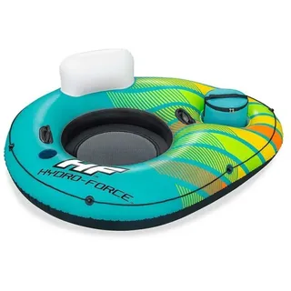 Bestway Hydro-force Alpine Coolertube Luftmatratze Für Den Pool - Green / Yellow - 169 x 137 cm