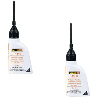 FALLER Plastikkleber Doppelpack 2 x 25 g H0