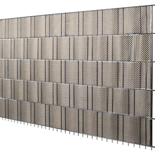 Floraworld Sichtschutzstreifen 200 x 19 cm Braun