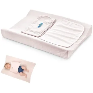 BabyJem 1112193 Wickelunterlage mit Puckfunktion, weiß, 1 stück