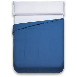 San Carlos Combicolor – Bettbezug, Bettwäsche für 150 para cama de 150 blau