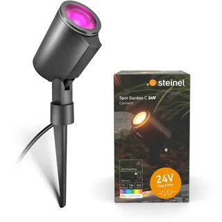 Steinel Außenstrahler Aluminium 7,8 W inkl. Erdspieß IP65 weiß