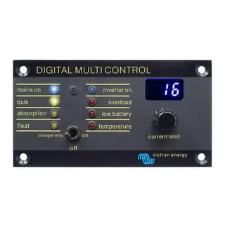 Victron Energy 200/200 Ampere Digitales Multi-Bedienfeld